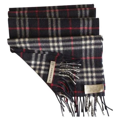 burberry navy cashmere scarf|authentic Burberry cashmere scarf.